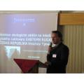 Ing. Petr Kubizňák (VZ Ekomonitor) prezentace o ekologické zátěži v  Eastern Sugar, Hrochův Týnec